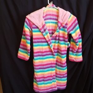 Children's rainbow housecoat